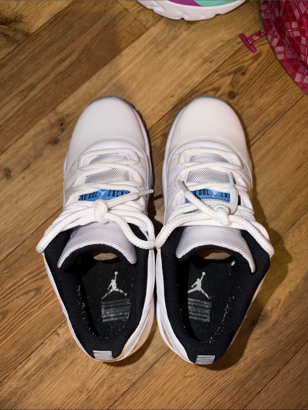 Jordan White & Black Low-Top Sneakers